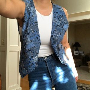 Vintage Indonesian Beaded Vest